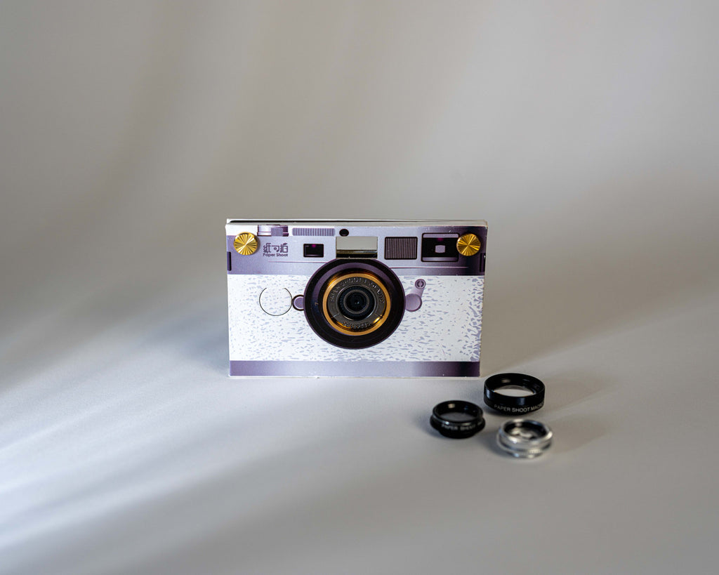 Paper Camera - Old Lomo White - Paper Shoot Camera